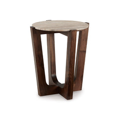 Tanidore SIDE TABLE - LIGHT BROWN