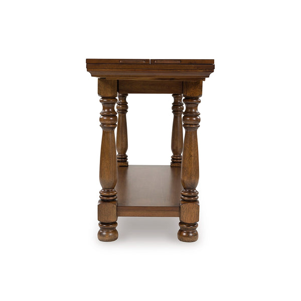 STURLAYNE CONSOLE - BROWN