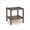KALLENNY SIDE TABLE - BROWN
