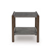 KALLENNY SIDE TABLE - BROWN