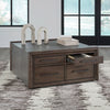 Kallenny CENTER TABLE - BROWN