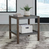 KALLENNY COFFEE TABLE SET - BROWN
