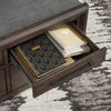 KALLENNY COFFEE TABLE SET - BROWN