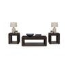 CARLIBRIE COFFEE TABLE SET - DARK BROWN