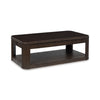 CARLIBRIE COFFEE TABLE SET - DARK BROWN