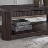 CARLIBRIE COFFEE TABLE SET - DARK BROWN