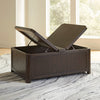 Breckington CENTER TABLE - DARK BROWN
