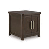 Breckington SIDE TABLE - DARK BROWN