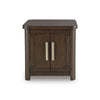 Breckington SIDE TABLE - DARK BROWN