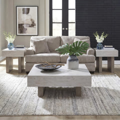 JORLAINA COFFEE TABLE SET - LIGHT GREY