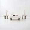 JORLAINA COFFEE TABLE SET - LIGHT GREY
