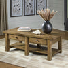 VANDENMORE COFFEE TABLE SET - LIGHT BROWN