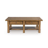 VANDENMORE COFFEE TABLE SET - LIGHT BROWN