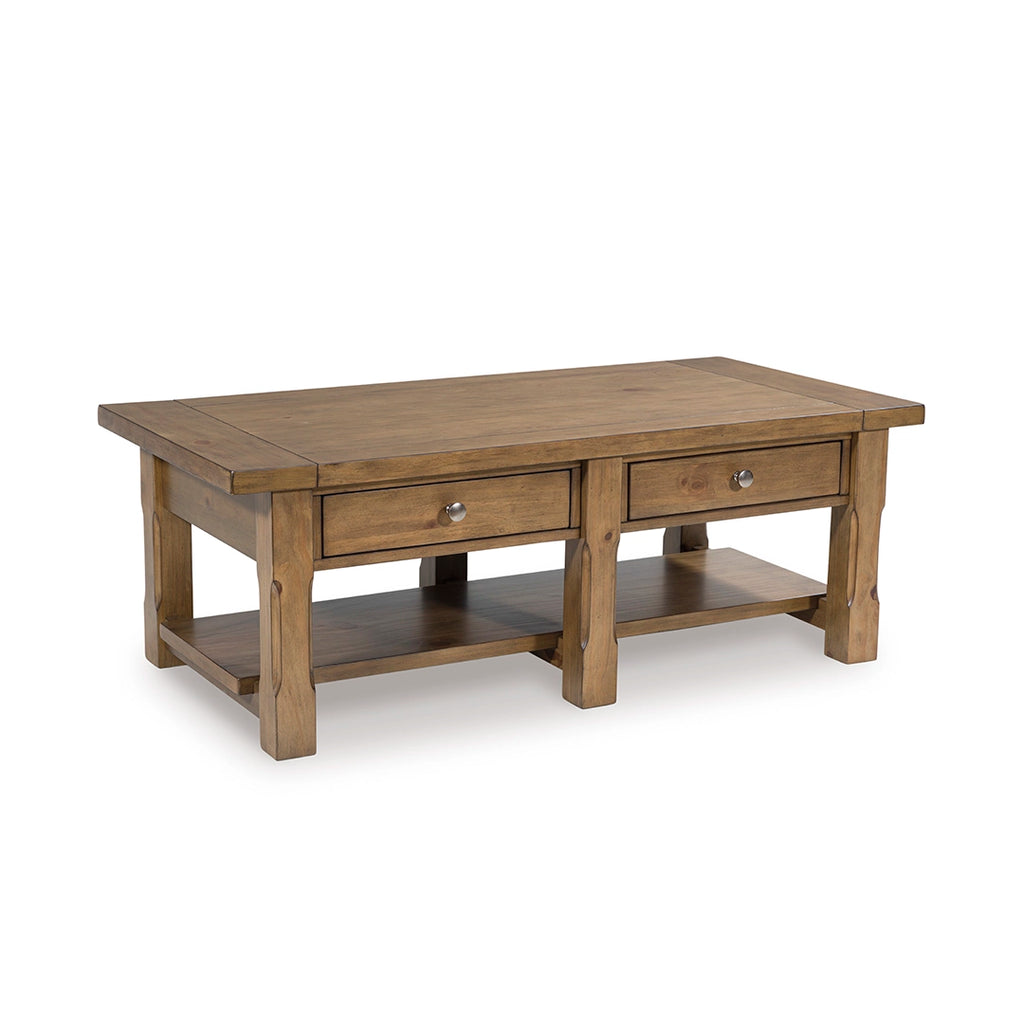 VANDENMORE CENTER TABLE BROWN