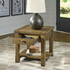 VANDENMORE SIDE TABLE - LIGHT BROWN