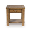 VANDENMORE SIDE TABLE - LIGHT BROWN