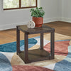 BRECKINGTON COFFEE TABLE SET - DARK BROWN