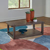 BRECKINGTON طاولة وسط بنية