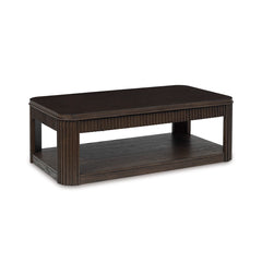 CARLIBRIE CENTER TABLE BROWN