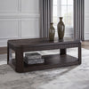 CARLIBRIE CENTER TABLE BROWN