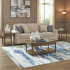 BURKBYER COFFEE TABLE SET - BROWN