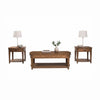 BURKBYER COFFEE TABLE SET - BROWN