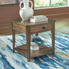 BURKBYER COFFEE TABLE SET - BROWN