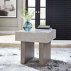 JORLAINA SIDE TABLE - LIGHT BROWN