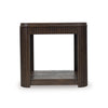 CARLIBRIE SIDE TABLE - DARK BROWN