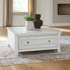 Robbinsdale CENTER TABLE - WHITE
