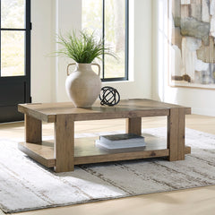 Flangren CENTER TABLE - LIGHT BROWN