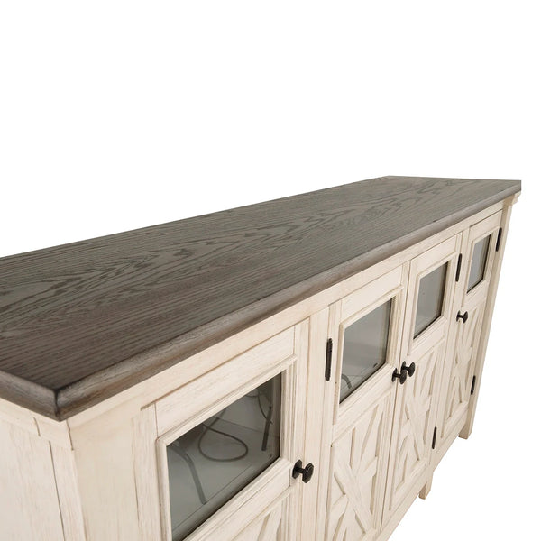 ashley uae antique white tv cabinet with glass doors ��� Ashley UAE