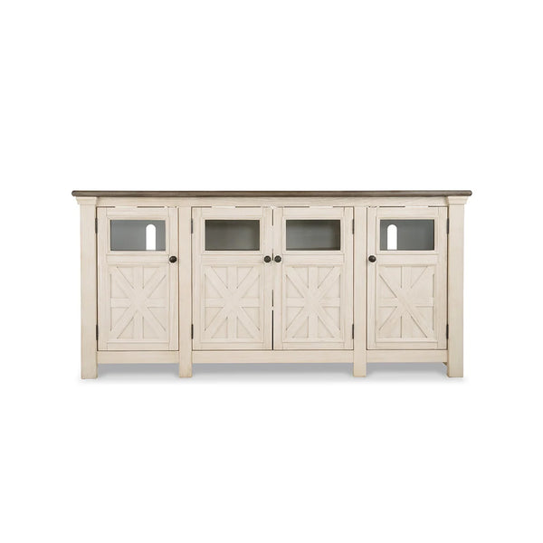 farmhouse tv stand with adjustable shelves ��� Ashley UAE