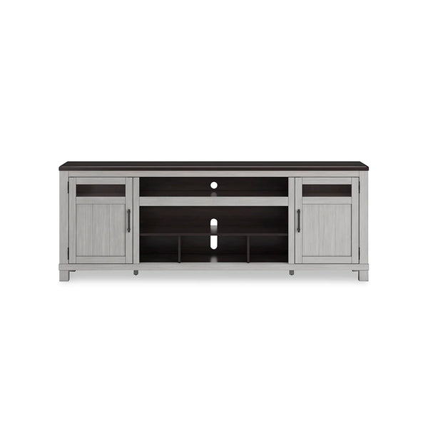modern tv cabinet ashley uae grey brown finish ��� Ashley UAE