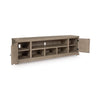 Jorlaina TV STAND - LIGHT BROWN